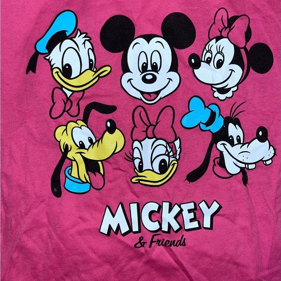 NWT Mickey Mouse And Friends Short Pajama Set Size Medium Disney By Primark - Picture 2 of 6